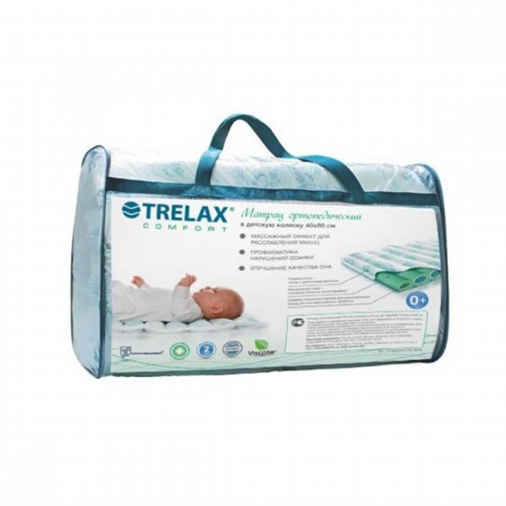 Матрас ортопедический детский Trelax 40х80 в коляску купить в OrtoMir24