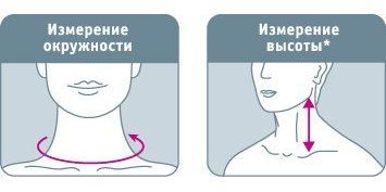 Ортопедический воротник БН6-53-2 Orlett, сильная фиксация купить в OrtoMir24