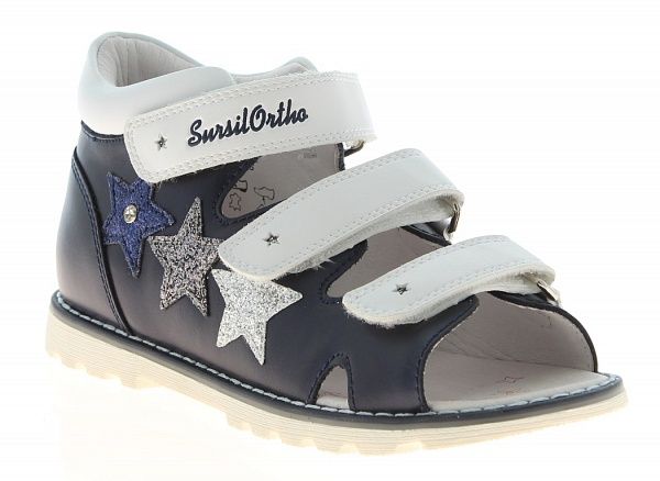Детские босоножки 55-427S Sursil-Ortho летние